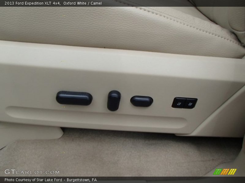 Oxford White / Camel 2013 Ford Expedition XLT 4x4