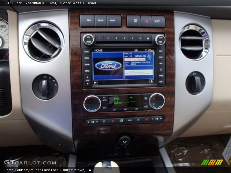 Oxford White / Camel 2013 Ford Expedition XLT 4x4