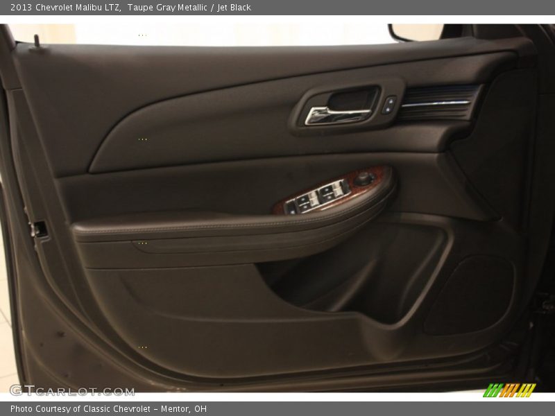 Taupe Gray Metallic / Jet Black 2013 Chevrolet Malibu LTZ