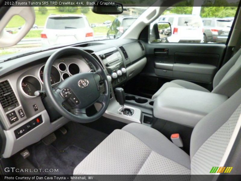 Black / Graphite 2012 Toyota Tundra SR5 TRD CrewMax 4x4