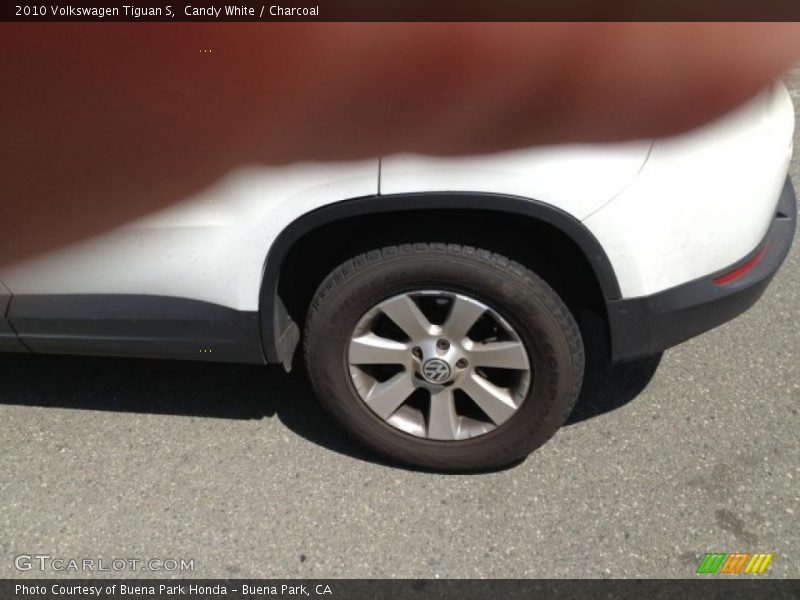 Candy White / Charcoal 2010 Volkswagen Tiguan S