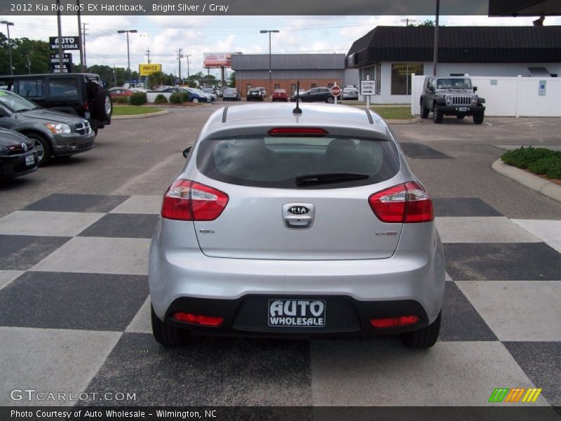 Bright Silver / Gray 2012 Kia Rio Rio5 EX Hatchback