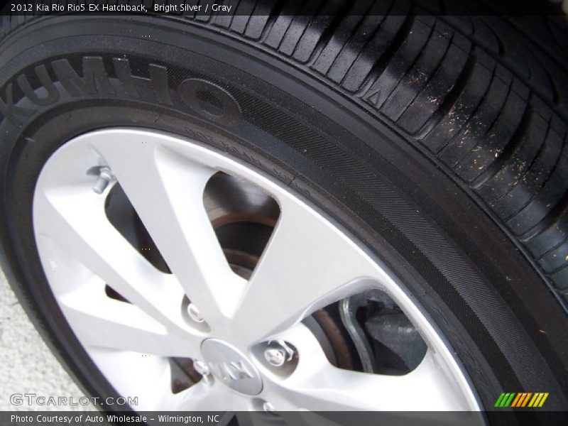 Bright Silver / Gray 2012 Kia Rio Rio5 EX Hatchback