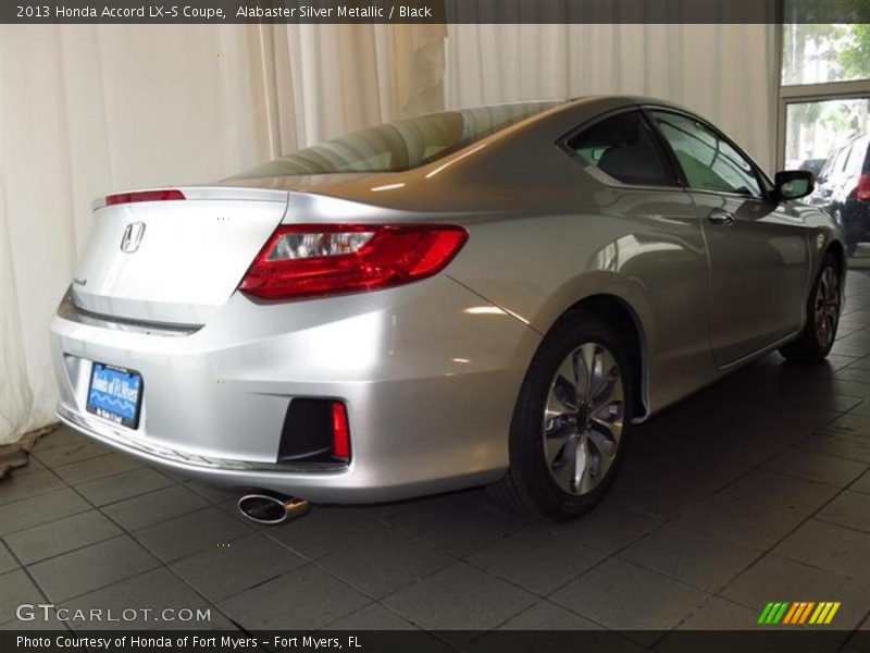 Alabaster Silver Metallic / Black 2013 Honda Accord LX-S Coupe