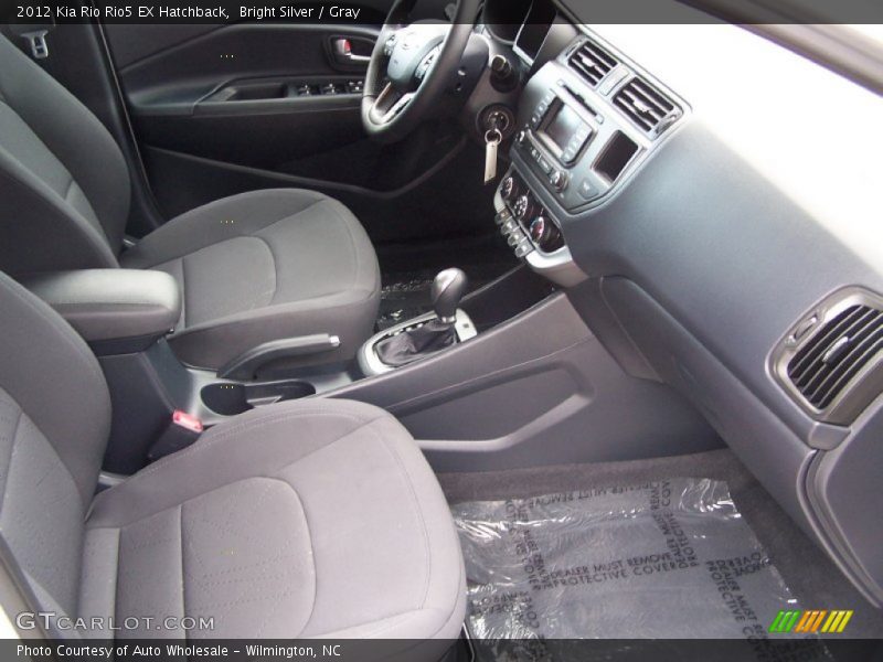 Bright Silver / Gray 2012 Kia Rio Rio5 EX Hatchback