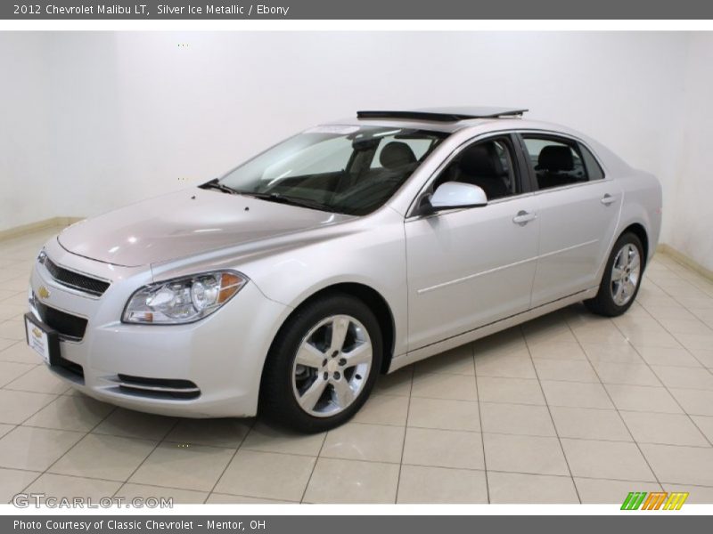 Silver Ice Metallic / Ebony 2012 Chevrolet Malibu LT