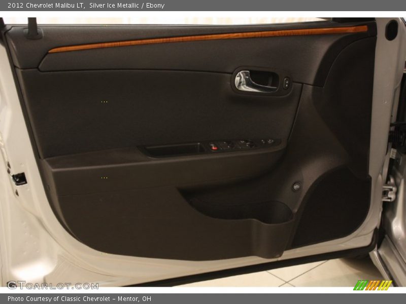 Silver Ice Metallic / Ebony 2012 Chevrolet Malibu LT