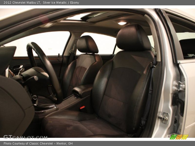 Silver Ice Metallic / Ebony 2012 Chevrolet Malibu LT