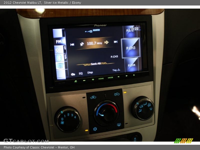 Silver Ice Metallic / Ebony 2012 Chevrolet Malibu LT