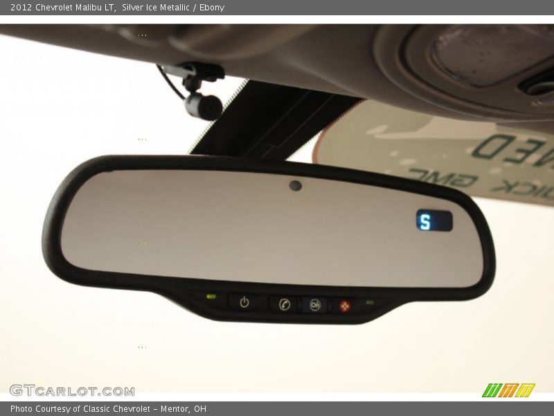 Silver Ice Metallic / Ebony 2012 Chevrolet Malibu LT