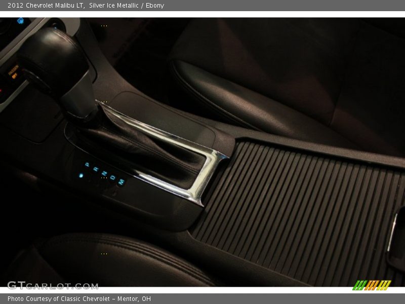 Silver Ice Metallic / Ebony 2012 Chevrolet Malibu LT