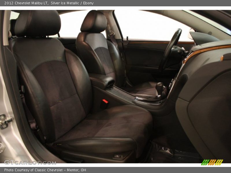 Silver Ice Metallic / Ebony 2012 Chevrolet Malibu LT