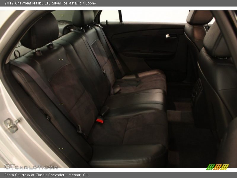 Silver Ice Metallic / Ebony 2012 Chevrolet Malibu LT