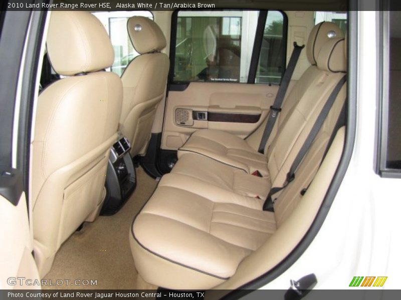 Alaska White / Tan/Arabica Brown 2010 Land Rover Range Rover HSE