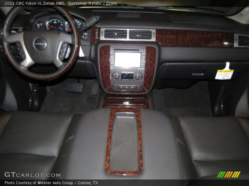 Quicksilver Metallic / Ebony 2013 GMC Yukon XL Denali AWD