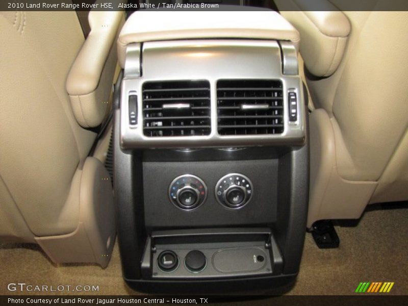 Alaska White / Tan/Arabica Brown 2010 Land Rover Range Rover HSE