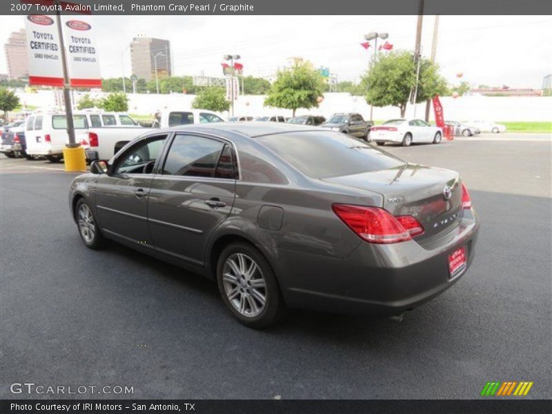 Phantom Gray Pearl / Graphite 2007 Toyota Avalon Limited