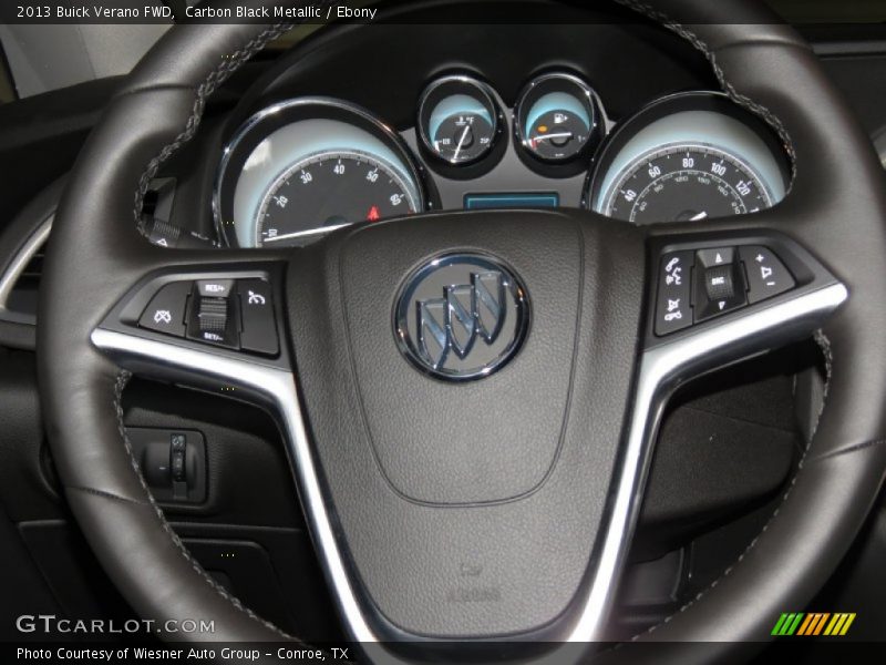 Carbon Black Metallic / Ebony 2013 Buick Verano FWD