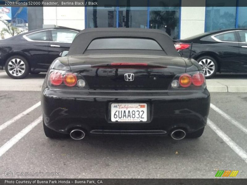 Berlina Black / Black 2007 Honda S2000 Roadster