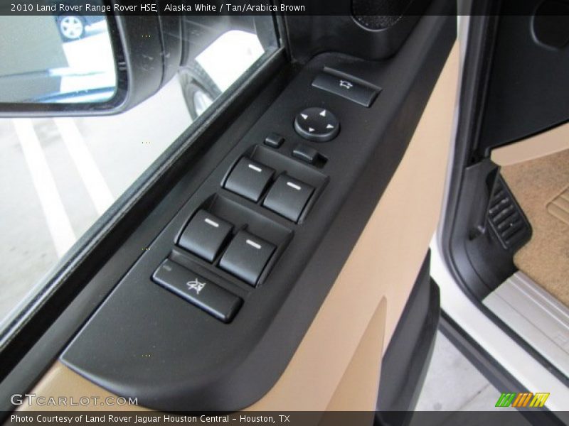 Alaska White / Tan/Arabica Brown 2010 Land Rover Range Rover HSE