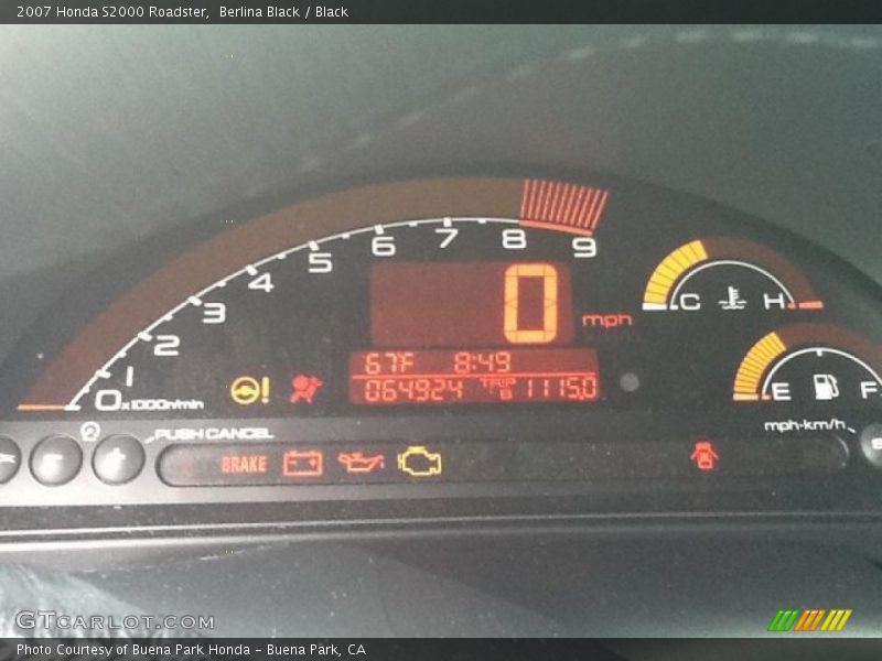  2007 S2000 Roadster Roadster Gauges