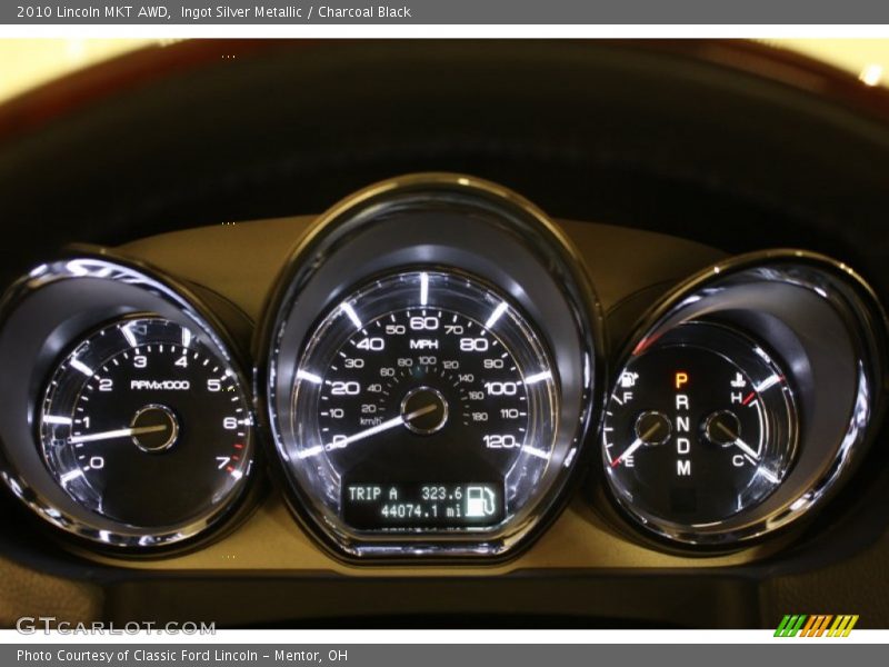  2010 MKT AWD AWD Gauges