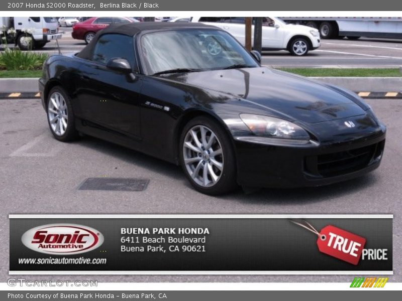 Berlina Black / Black 2007 Honda S2000 Roadster