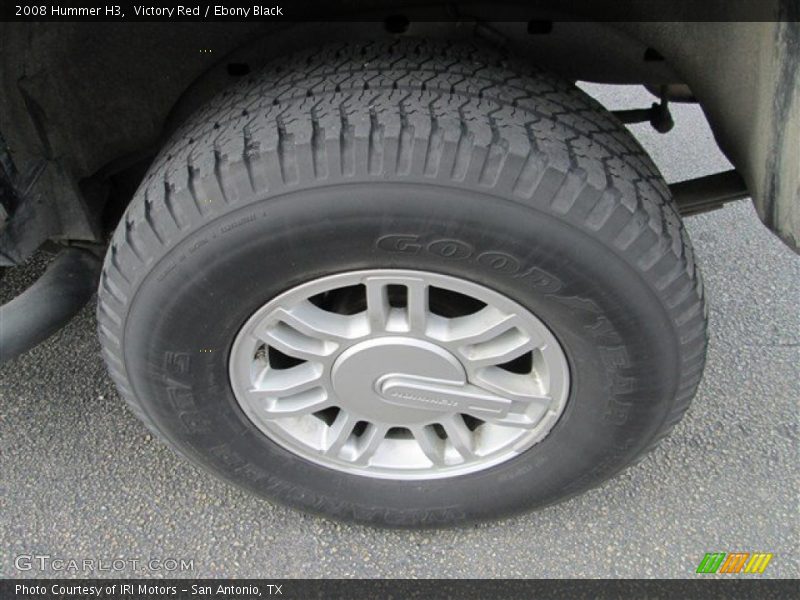 Victory Red / Ebony Black 2008 Hummer H3