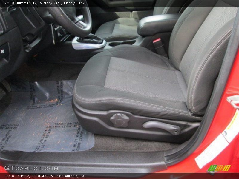 Victory Red / Ebony Black 2008 Hummer H3
