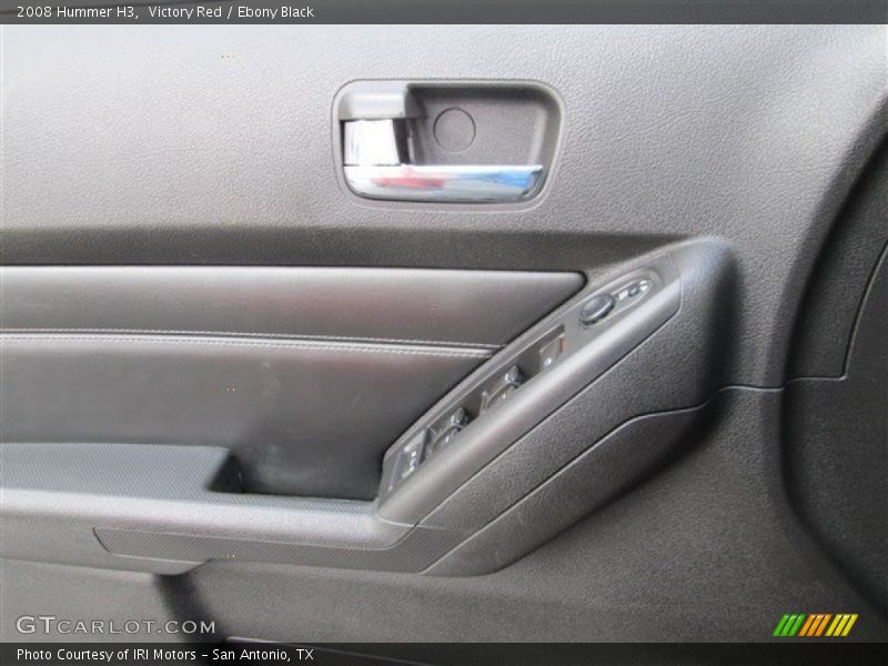 Victory Red / Ebony Black 2008 Hummer H3