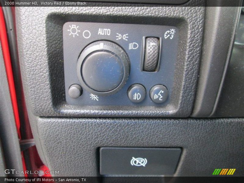 Victory Red / Ebony Black 2008 Hummer H3