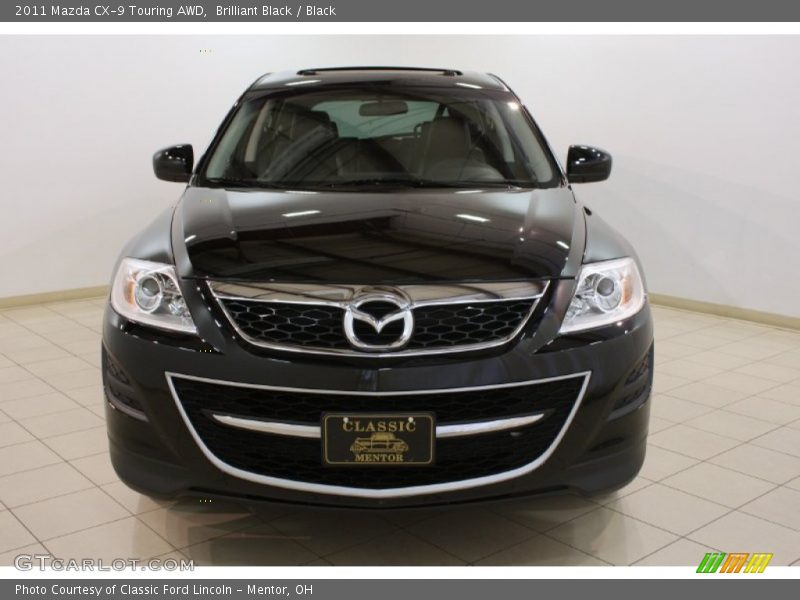 Brilliant Black / Black 2011 Mazda CX-9 Touring AWD