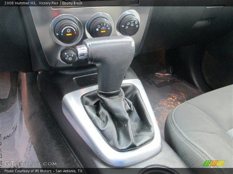 Victory Red / Ebony Black 2008 Hummer H3