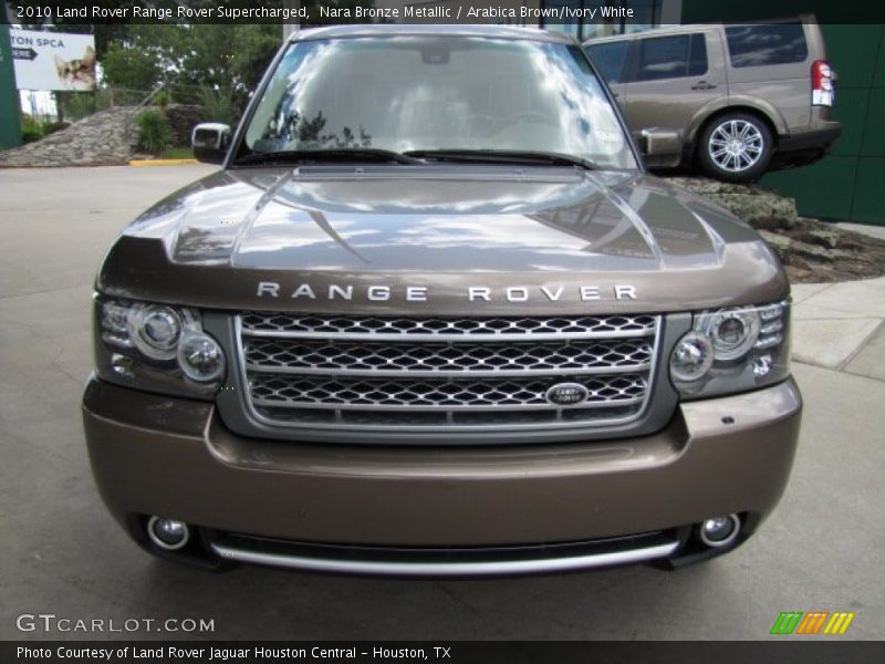 Nara Bronze Metallic / Arabica Brown/Ivory White 2010 Land Rover Range Rover Supercharged