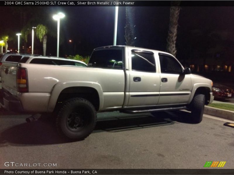 Silver Birch Metallic / Dark Pewter 2004 GMC Sierra 2500HD SLT Crew Cab