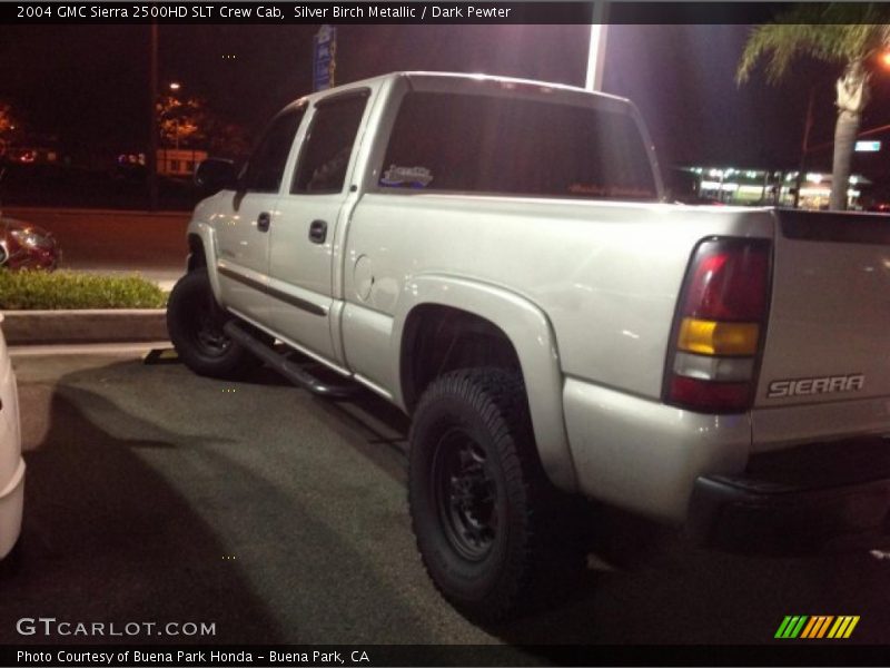 Silver Birch Metallic / Dark Pewter 2004 GMC Sierra 2500HD SLT Crew Cab