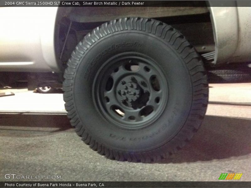 Silver Birch Metallic / Dark Pewter 2004 GMC Sierra 2500HD SLT Crew Cab