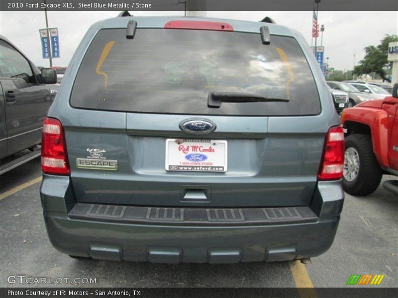 Steel Blue Metallic / Stone 2010 Ford Escape XLS
