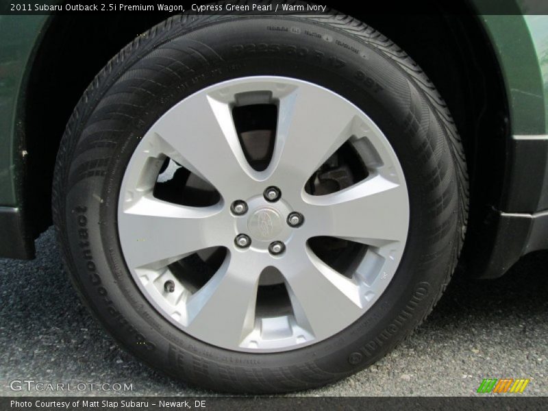  2011 Outback 2.5i Premium Wagon Wheel