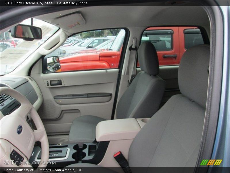 Steel Blue Metallic / Stone 2010 Ford Escape XLS