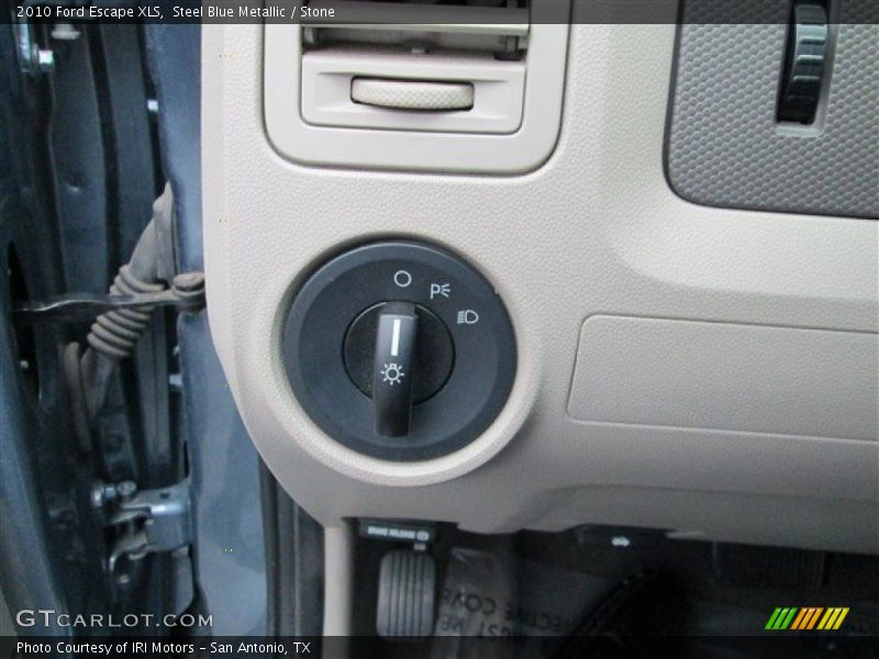 Steel Blue Metallic / Stone 2010 Ford Escape XLS