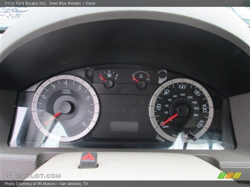 Steel Blue Metallic / Stone 2010 Ford Escape XLS