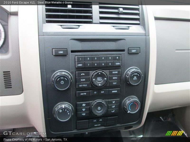 Steel Blue Metallic / Stone 2010 Ford Escape XLS