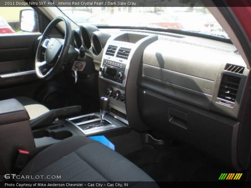 Inferno Red Crystal Pearl / Dark Slate Gray 2011 Dodge Nitro SXT 4x4