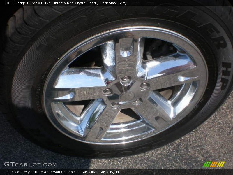 Inferno Red Crystal Pearl / Dark Slate Gray 2011 Dodge Nitro SXT 4x4
