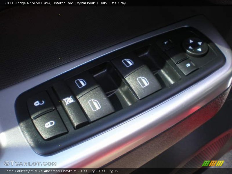Inferno Red Crystal Pearl / Dark Slate Gray 2011 Dodge Nitro SXT 4x4