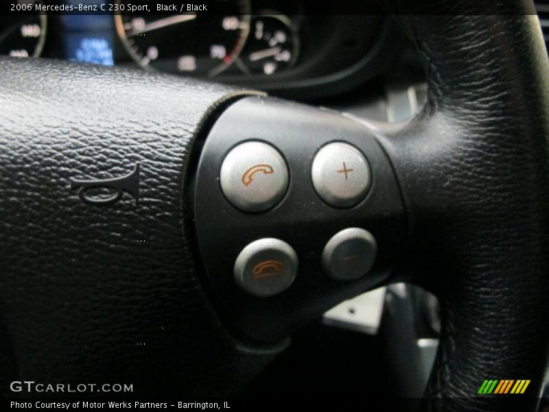 Controls of 2006 C 230 Sport