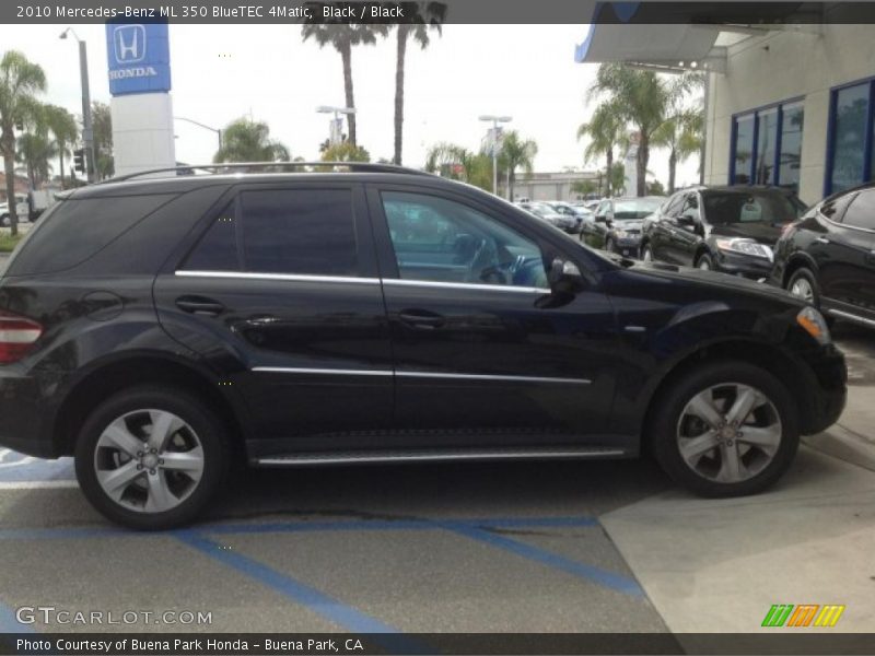 Black / Black 2010 Mercedes-Benz ML 350 BlueTEC 4Matic