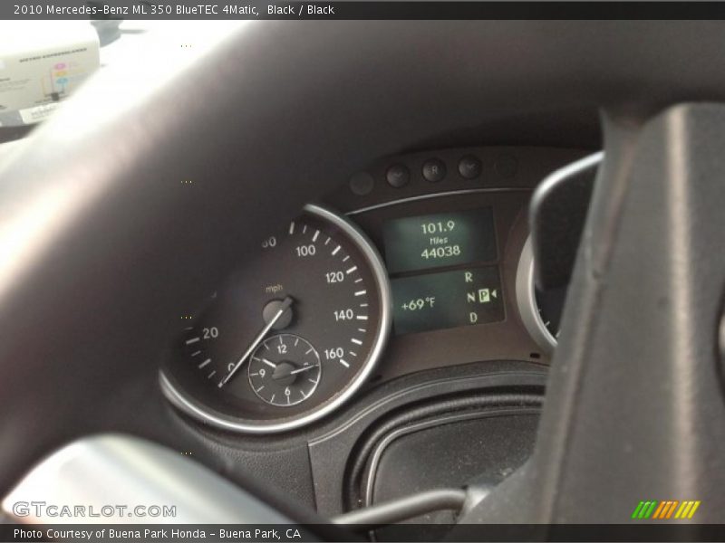 Black / Black 2010 Mercedes-Benz ML 350 BlueTEC 4Matic