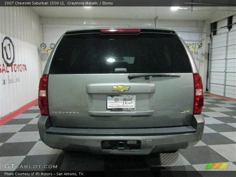 Graystone Metallic / Ebony 2007 Chevrolet Suburban 1500 LS